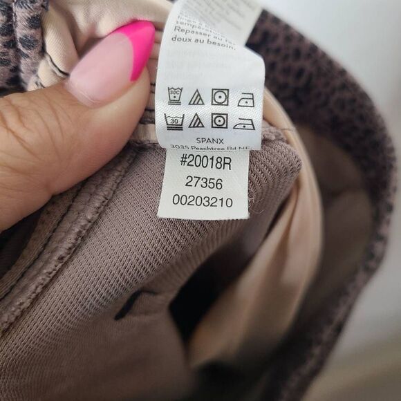 Spanx Ankle Jean-ish Leggings in Desert Dot sz XL‎ - Picture 6 of 14